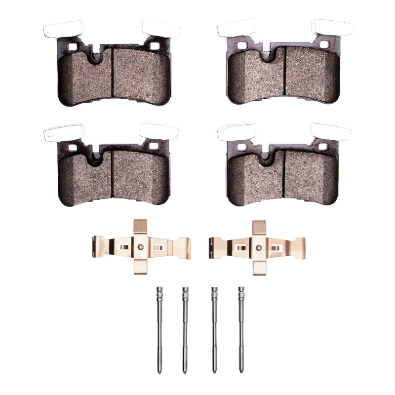 Mercedes-Benz C63 AMG Brake Pads - Rear - R1 Concepts - Semi Met Pads + Hardware Kit - `11-`13 Mercedes-Benz C63 AMG Brake Pads - Rear - R1 Concepts - Semi Met Pads + Hardware Kit - `11-`13